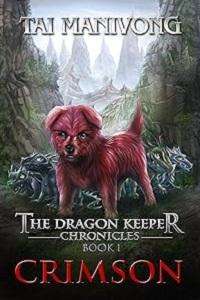 Book cover for Crimson (book 1 of The Dragon Keeper Chronicles) by Tai Manivong