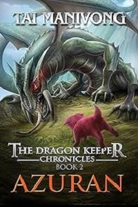 Book cover for Azuran (book 2 of The Dragon Keeper Chronicles) by Tai Manivong