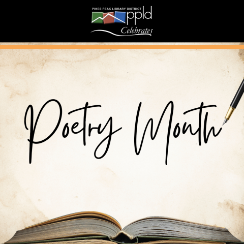 Poetry Month 2023 Graphic