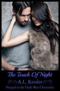 Book cover for The Touch of Night by A. L. Kessler
